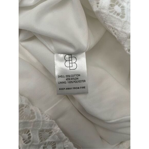 Baltic Born‎ White Aria Lace Column Dress Size Small - Picture 4 of 5